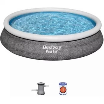 Бассейн BESTWAY FAST SET 457х84см, 9677л, фильтр-насос 2006л/ч