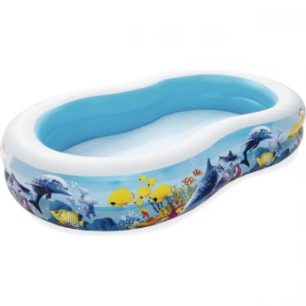 Детский надувной бассейн BESTWAY "ПОДВОДНЫЙ МИР" 262х157х46см 544л, от 3 лет