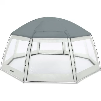Круглый купол для бассейна BESTWAY 600x600x295см
